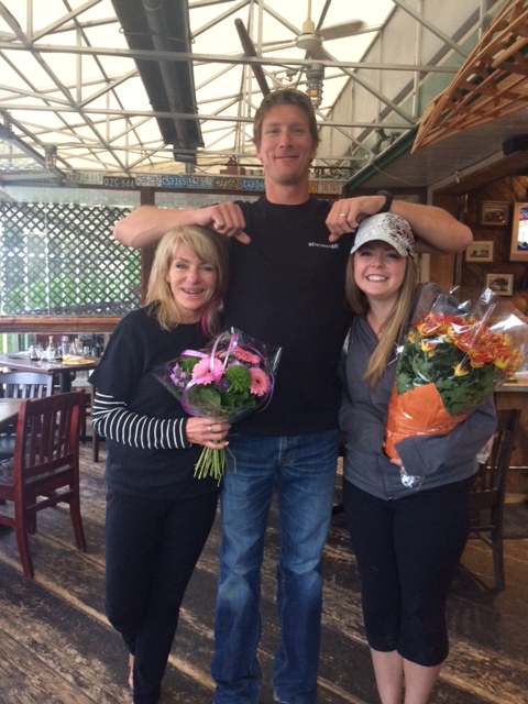 Jeff Bonktes of Benchmark at their annual fishing derby fundraiser